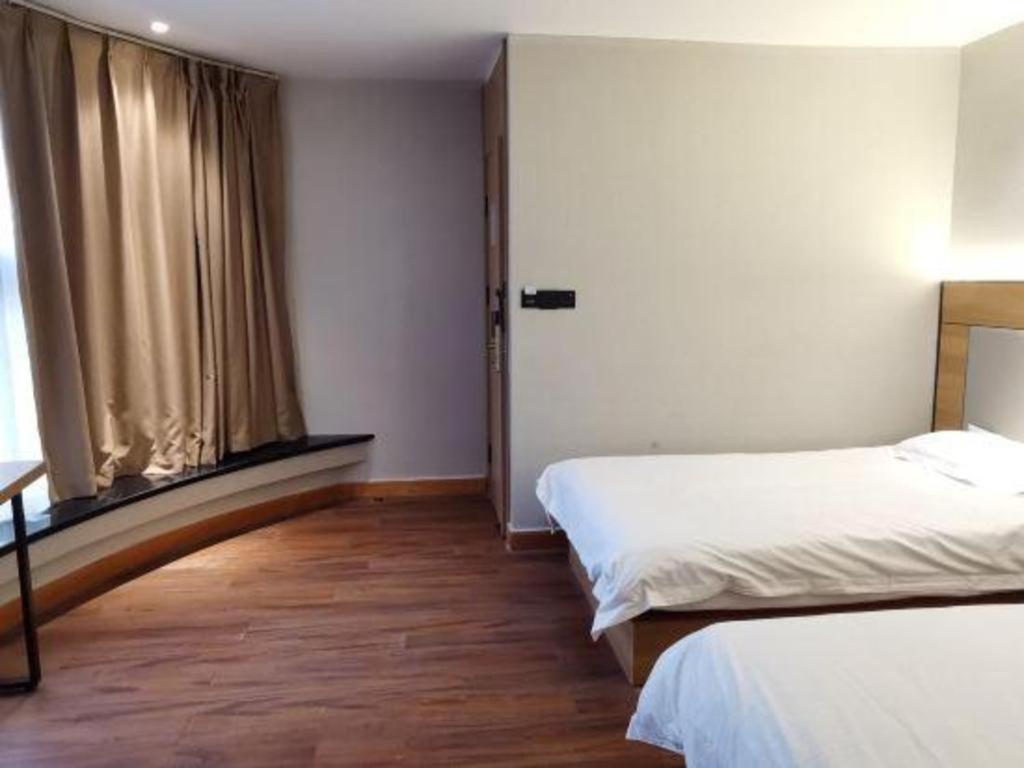 Greentree Inn Shanghai Hongqiao Hub Convention Center Jinghua Road Shell Hotel Exterior foto